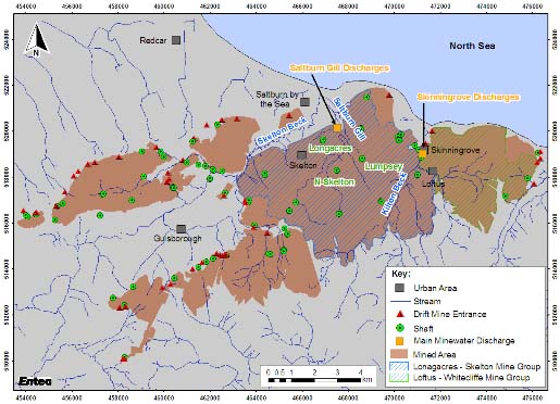 Cleveland Ironstone Mines Map The Geological Society