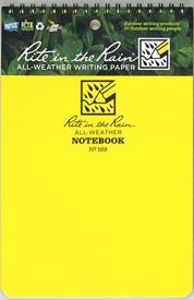 Universal Notebook, Top Spiral Bound, No. 169, 15x23cm (yellow)